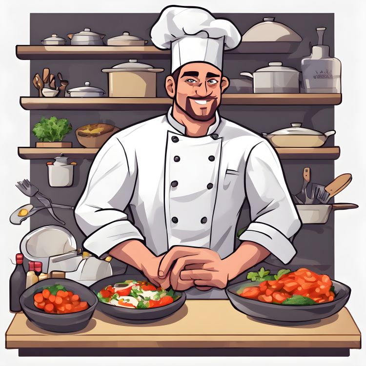 ליצור אנימציה עם AI - טבח שמספר על חומרי הגלם המעולים במסעדה שלו